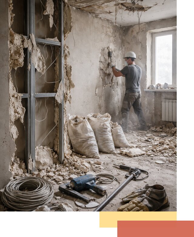 Профессиональный демонтаж зданий и конструкций в Симферополе