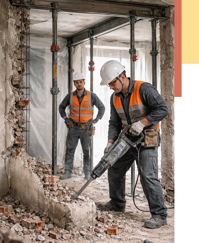 Снос несущих стен в Симферополе от 10647 руб. — демонтаж несущей стены под ключ | ОТДЕЛОЧНИК-Сим