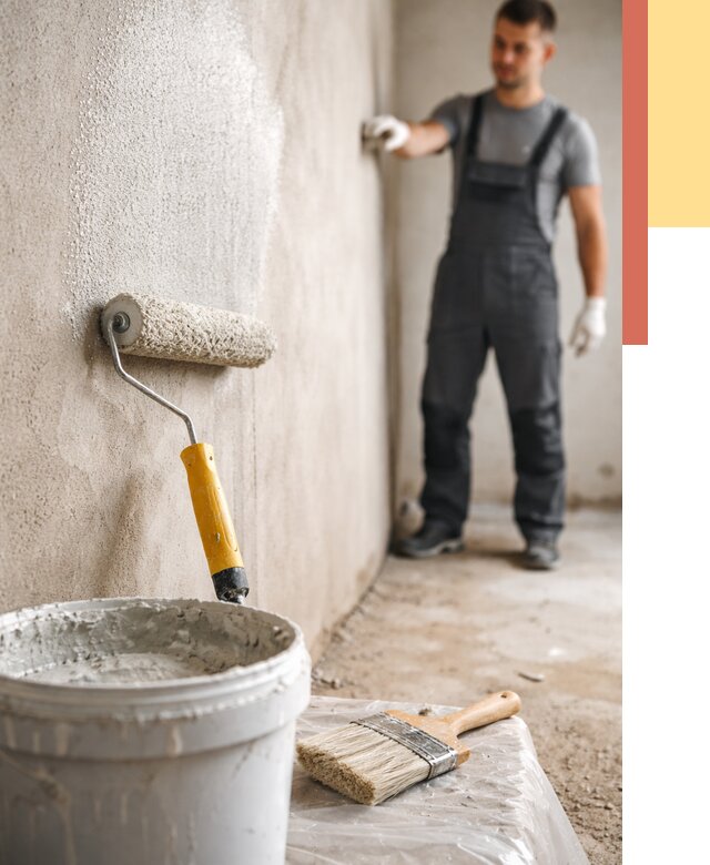 Нанесение бетоноконтакта на стены в Симферополе от 4363 руб. быстро и недорого | ОТДЕЛОЧНИК-Сим