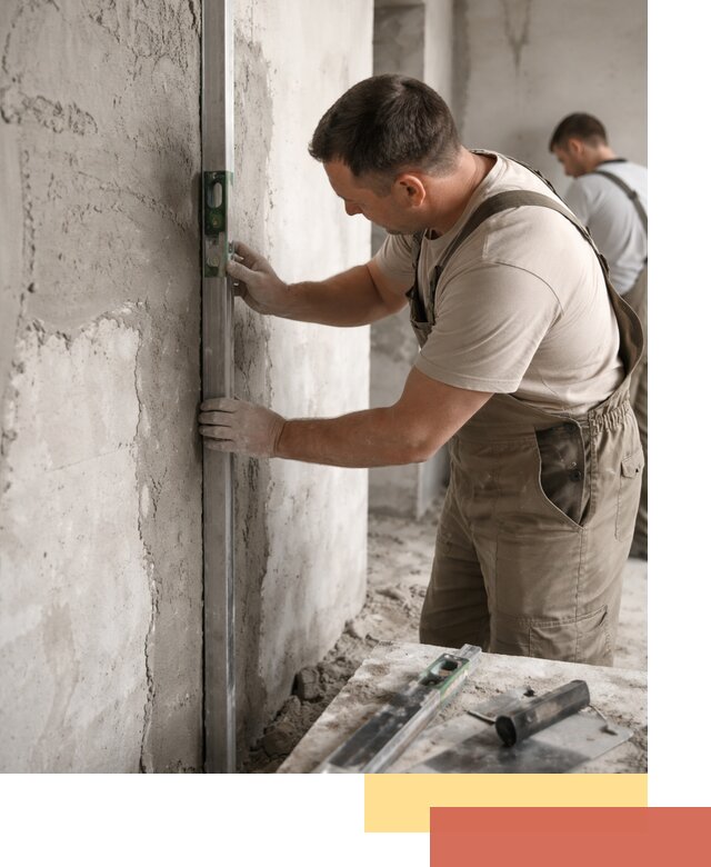 Установка штукатурных маяков в Симферополе с гарантией качества