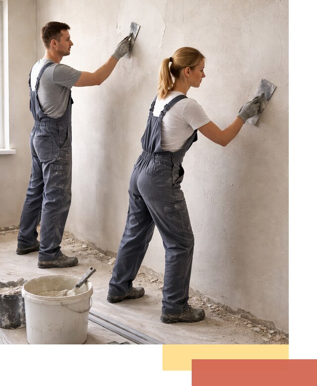 Штукатурка стен под обои в Симферополе профессионально и быстро