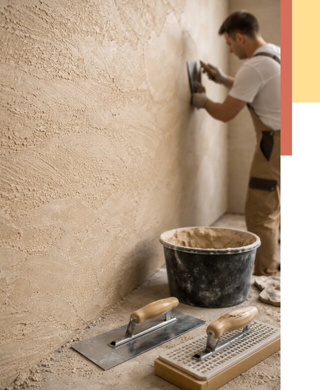 Декоративная штукатурка травертин в Симферополе от 1870 руб/м2 — качественно и недорого | ОТДЕЛОЧНИК-Сим