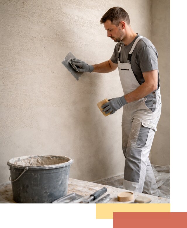 Декоративная штукатурка травертин в Симферополе для стен и потолков