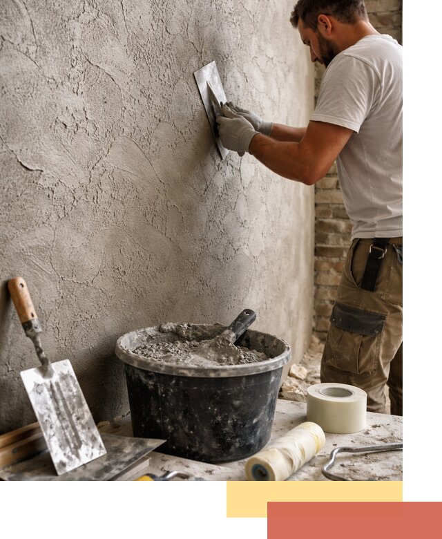 Декоративная штукатурка лофт в Симферополе — отделка стен и потолков