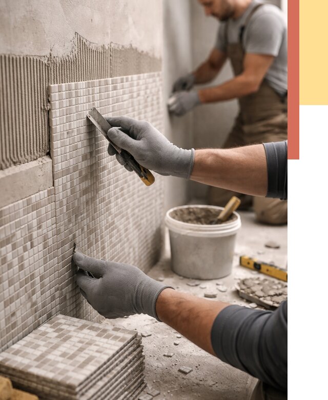 Облицовка стен мозаикой в Симферополе от 3324 руб/м2 — укладка мозаики на стены | ОТДЕЛОЧНИК-Сим