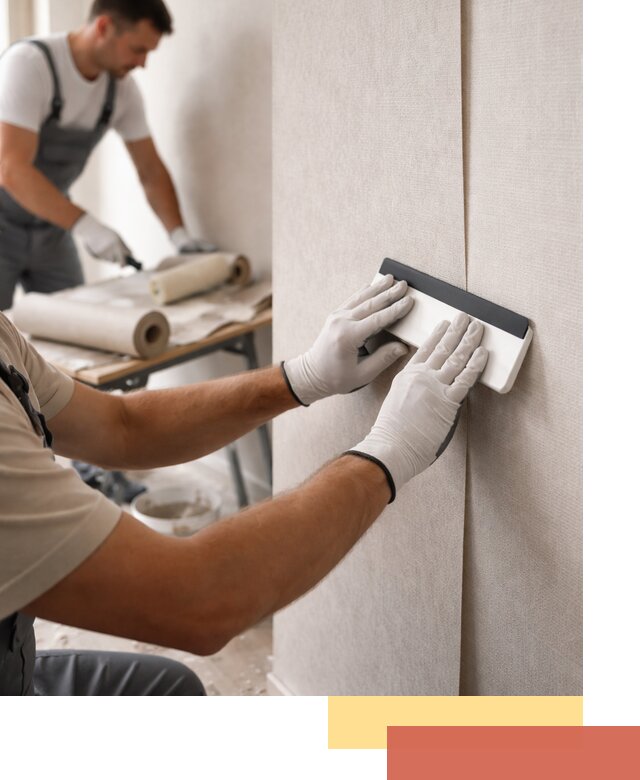 Поклейка обоев под покраску в Симферополе профессионально и быстро