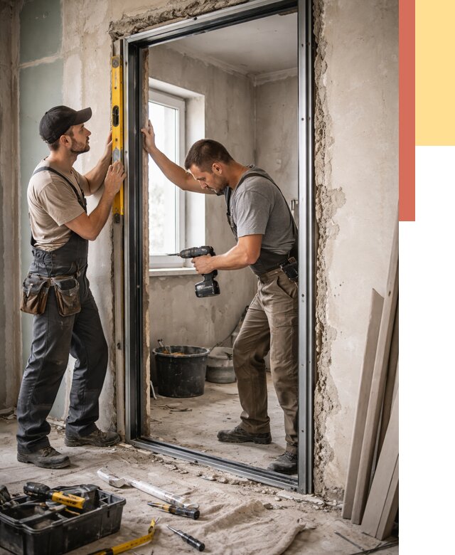 Закладка дверного проема в Симферополе от 3635 руб. — быстро и недорого | ОТДЕЛОЧНИК-Сим