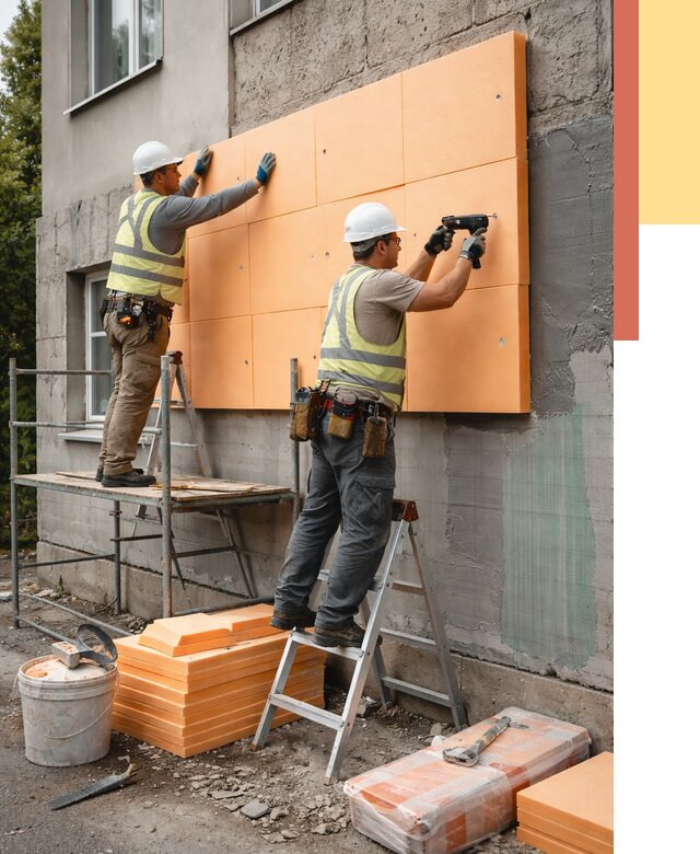 Утепление стен пеноплексом в Симферополе от 1922 руб./м2 — быстро и недорого | ОТДЕЛОЧНИК-Сим