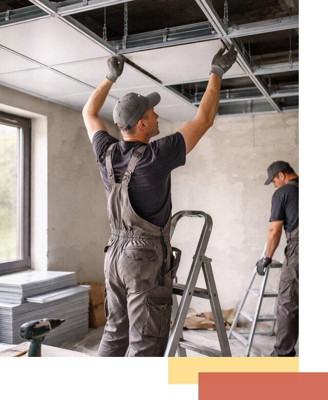 Монтаж кассетного потолка в Симферополе качественно и быстро