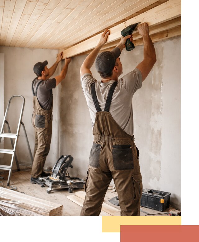 Монтаж потолка из вагонки в Симферополе профессионально и аккуратно