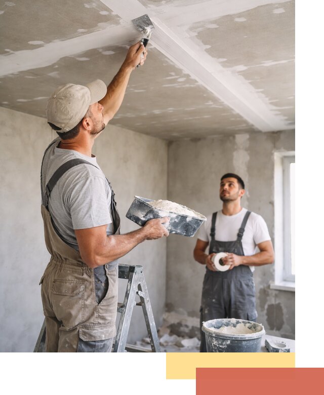 Обработка швов потолка ГКЛ в Симферополе: качественная заделка и шпатлевка