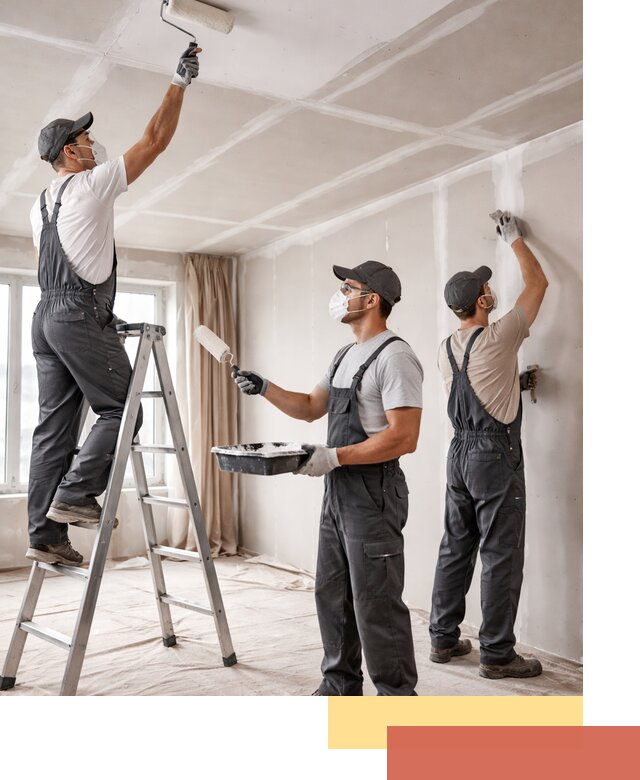 Покраска потолка из гипсокартона в Симферополе качественно и недорого