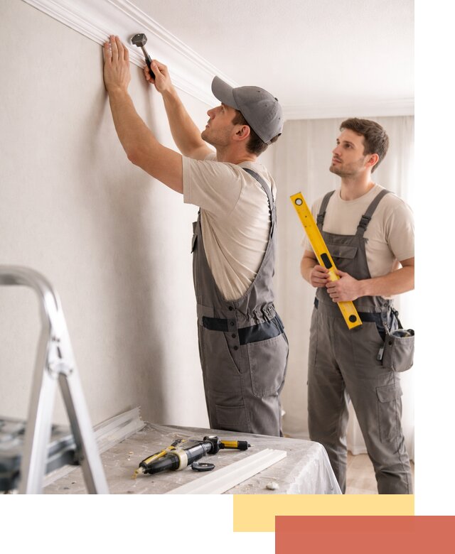 Монтаж потолочного плинтуса в Симферополе качественно и быстро