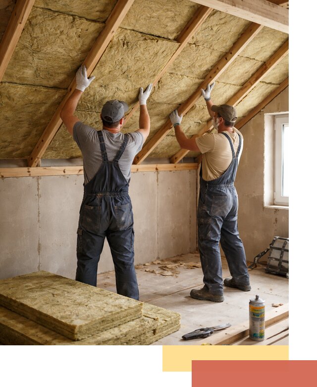 Утепление потолка минеральной ватой в Симферополе